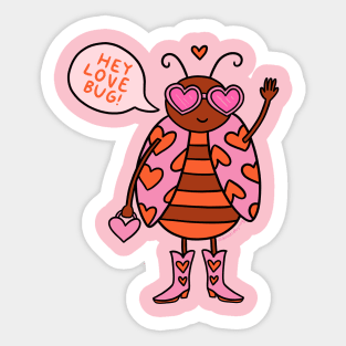 Love Bug Sticker